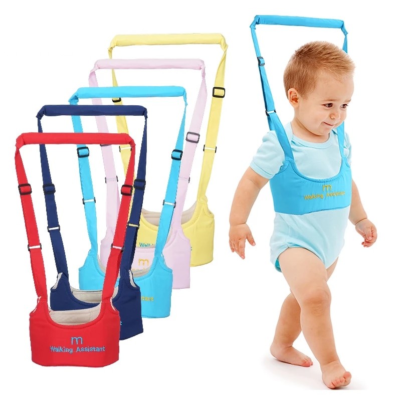 Baby Walking Assistant Belt Adjustable Safety Harness for Toddlers (6-24 Months) Azadi Sale