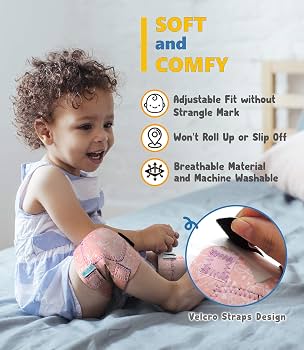 Baby Knee Pads for Crawling - Anti-Slip Protection for Babies