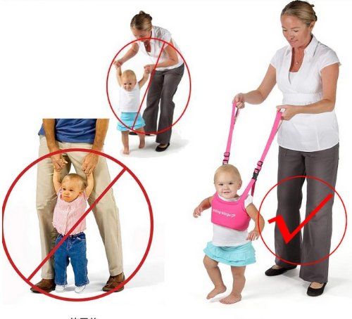 Baby Walking Assistant Belt Adjustable Safety Harness for Toddlers (6-24 Months) Azadi Sale