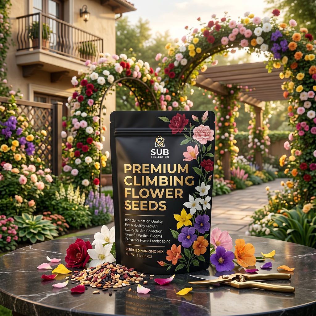 Premium Climbing Flower Seeds Packets-10