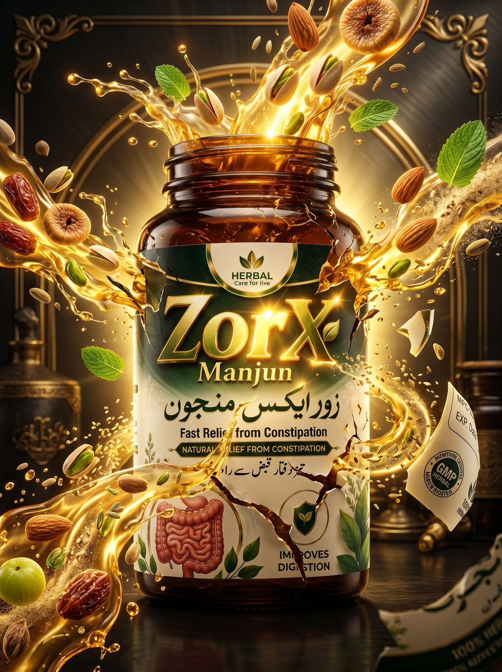 ZorX Majmoon – Herbal Remedy for Constipation & Digestive Health