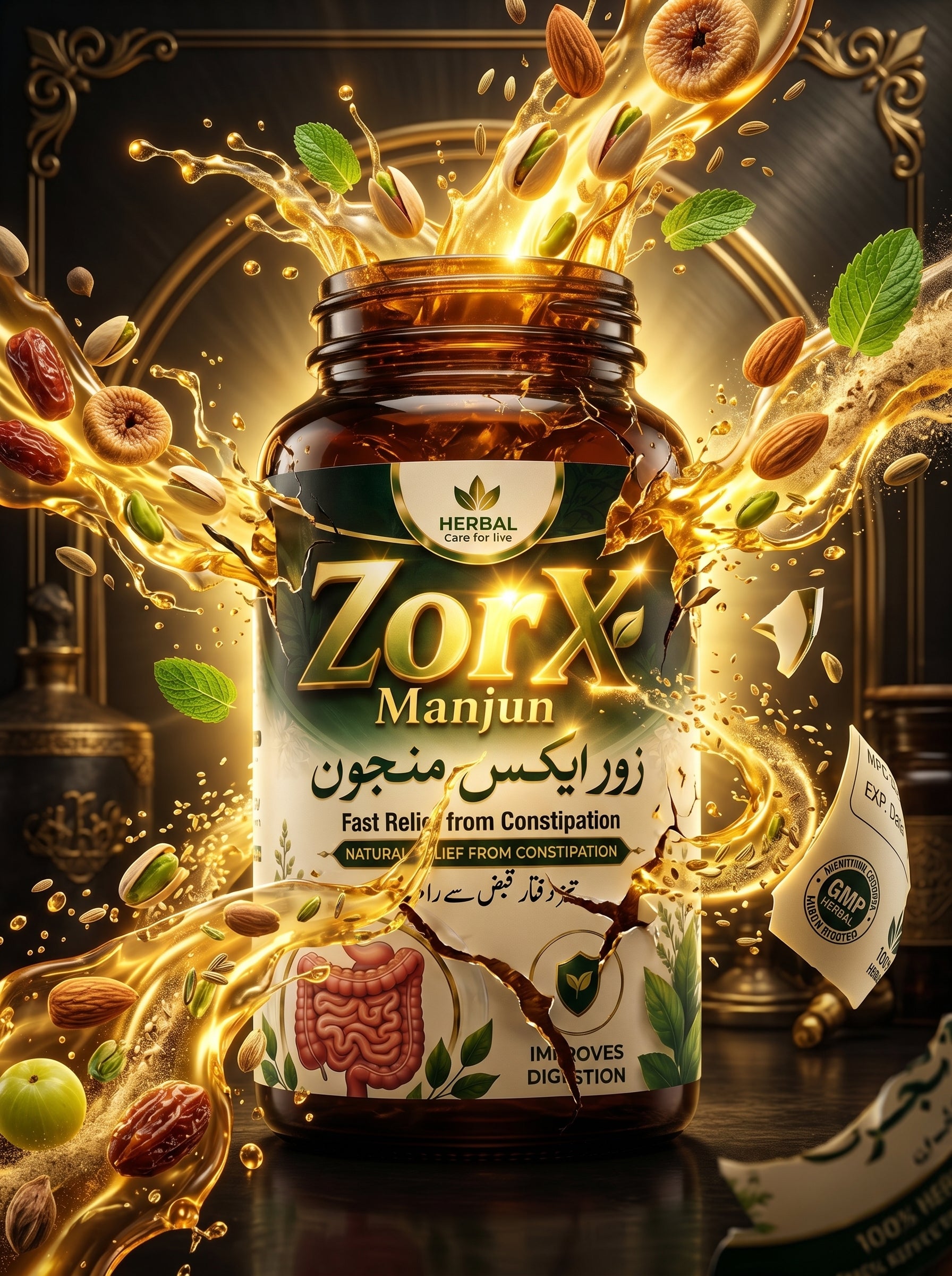 ZorX Majmoon – Herbal Remedy for Constipation & Digestive Health