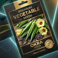 🌿 Premium Okra Seeds Packet-10(بھنڈی کے بیج)
