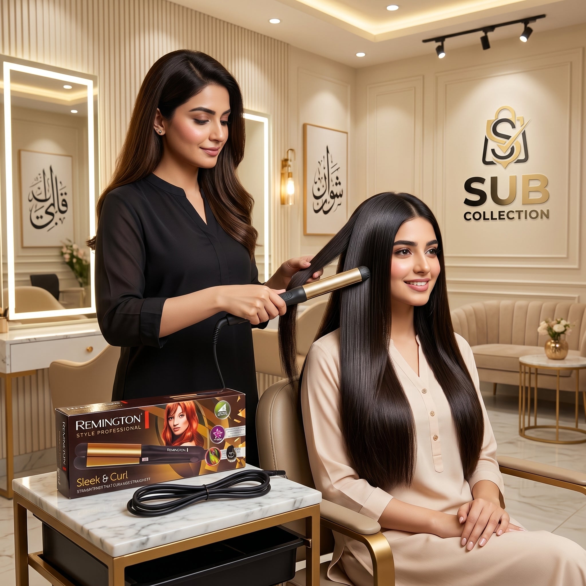 Remington Silk & Care Hair Straightener – Smooth Straight Hair in Minutes