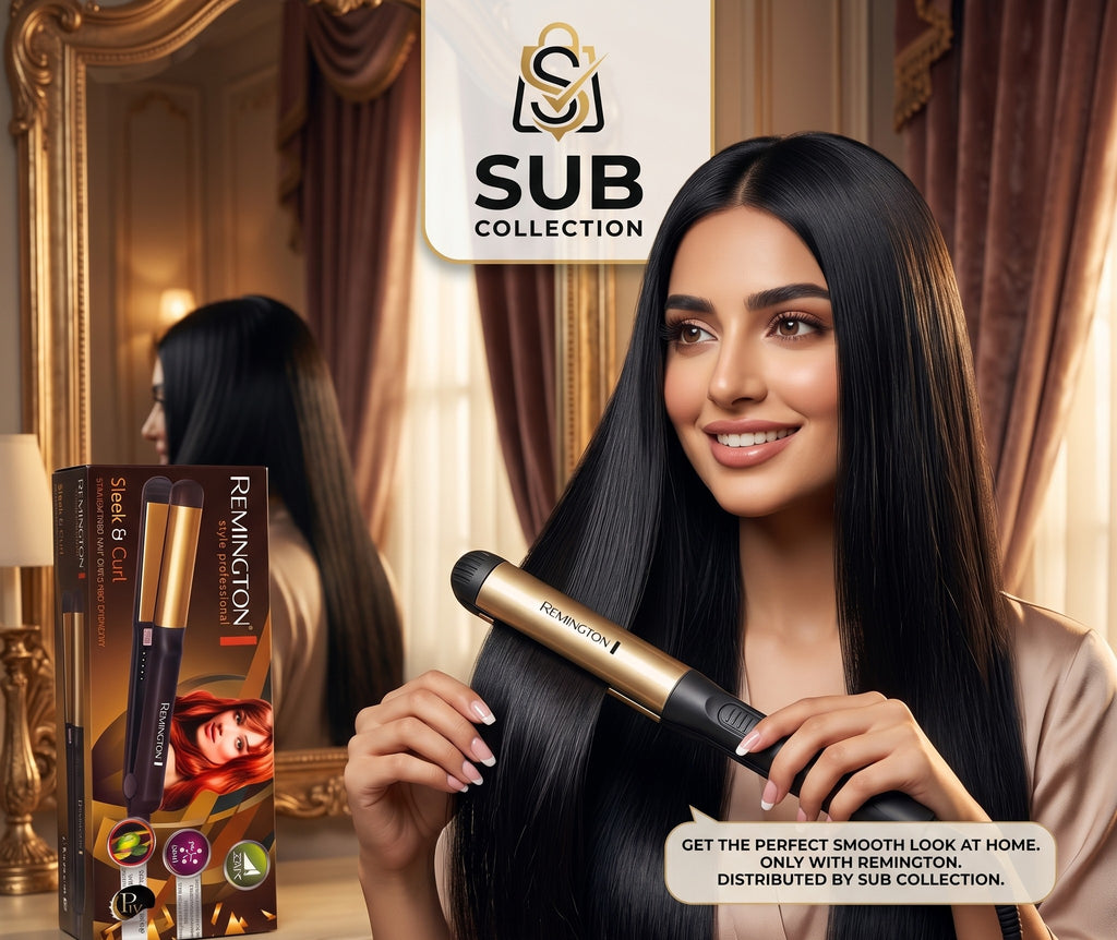 Remington Silk & Care Hair Straightener – Smooth Straight Hair in Minutes