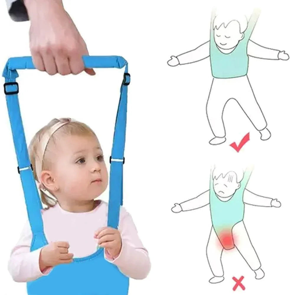 Baby Walking Assistant Belt Adjustable Safety Harness for Toddlers (6-24 Months) Azadi Sale