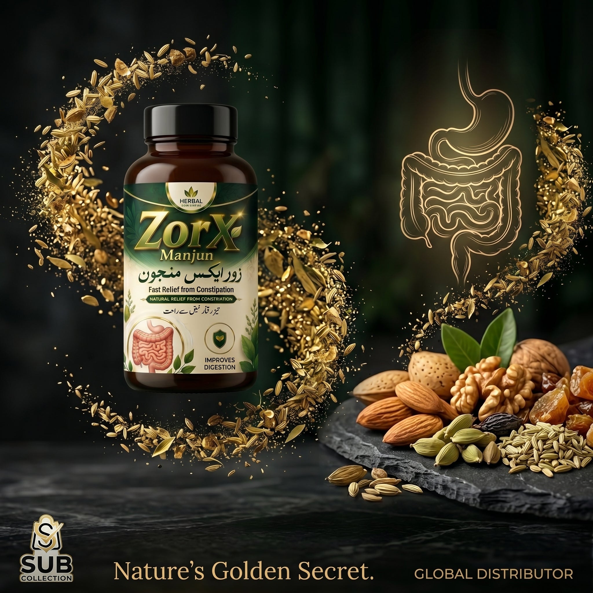 ZorX Majmoon – Herbal Remedy for Constipation & Digestive Health