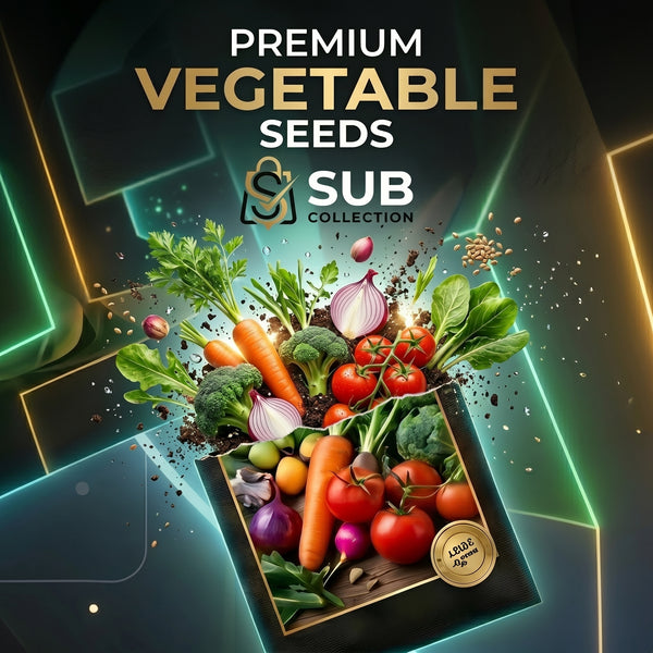 Premium Mix Vegetable Seeds Pack 15 Packets – Home Gardening