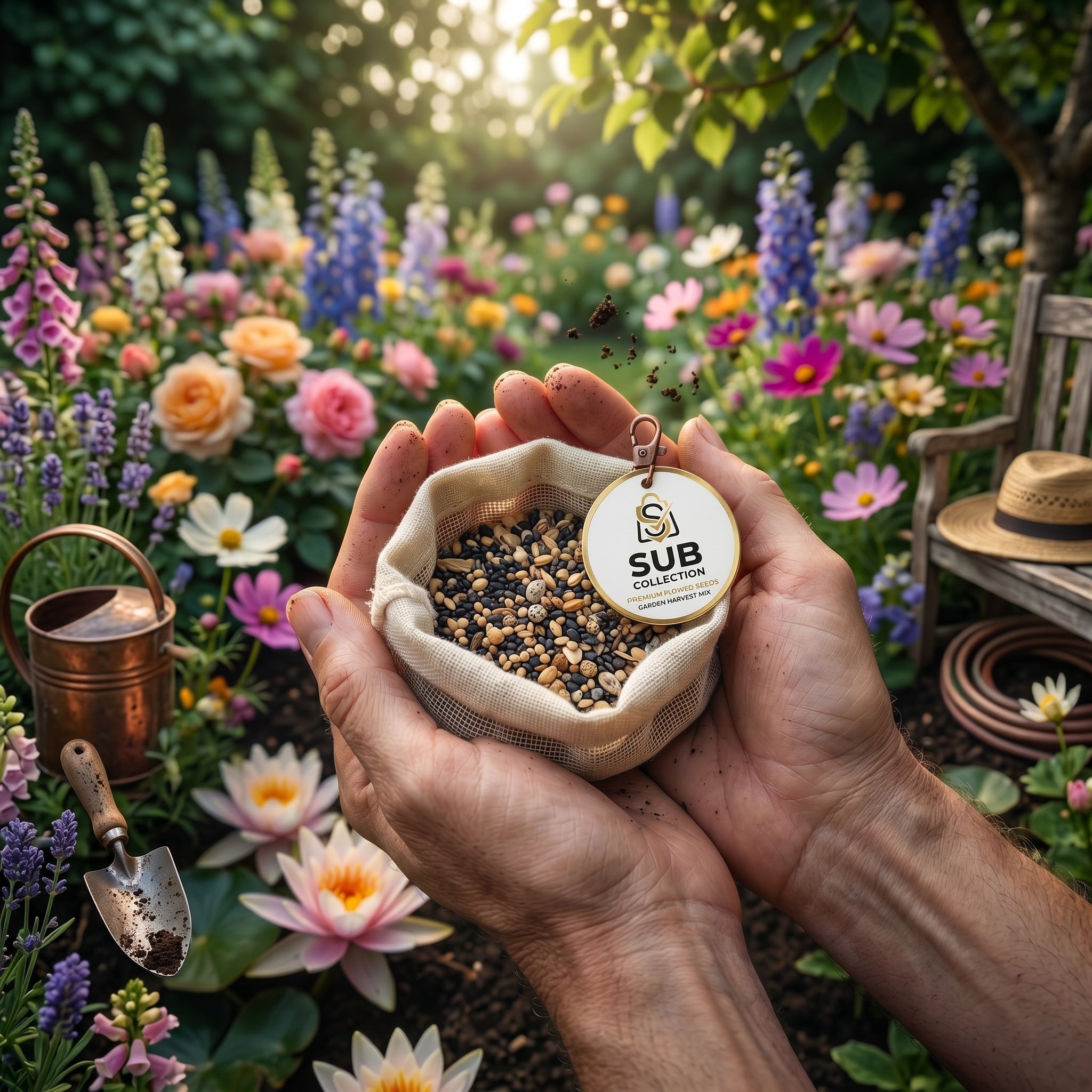 Premium Mix Flower Seeds Pack (10 Packets) – Home Garden & Balcony