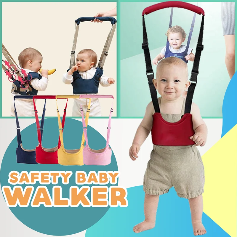 Baby Walking Assistant Belt Adjustable Safety Harness for Toddlers (6-24 Months) Azadi Sale